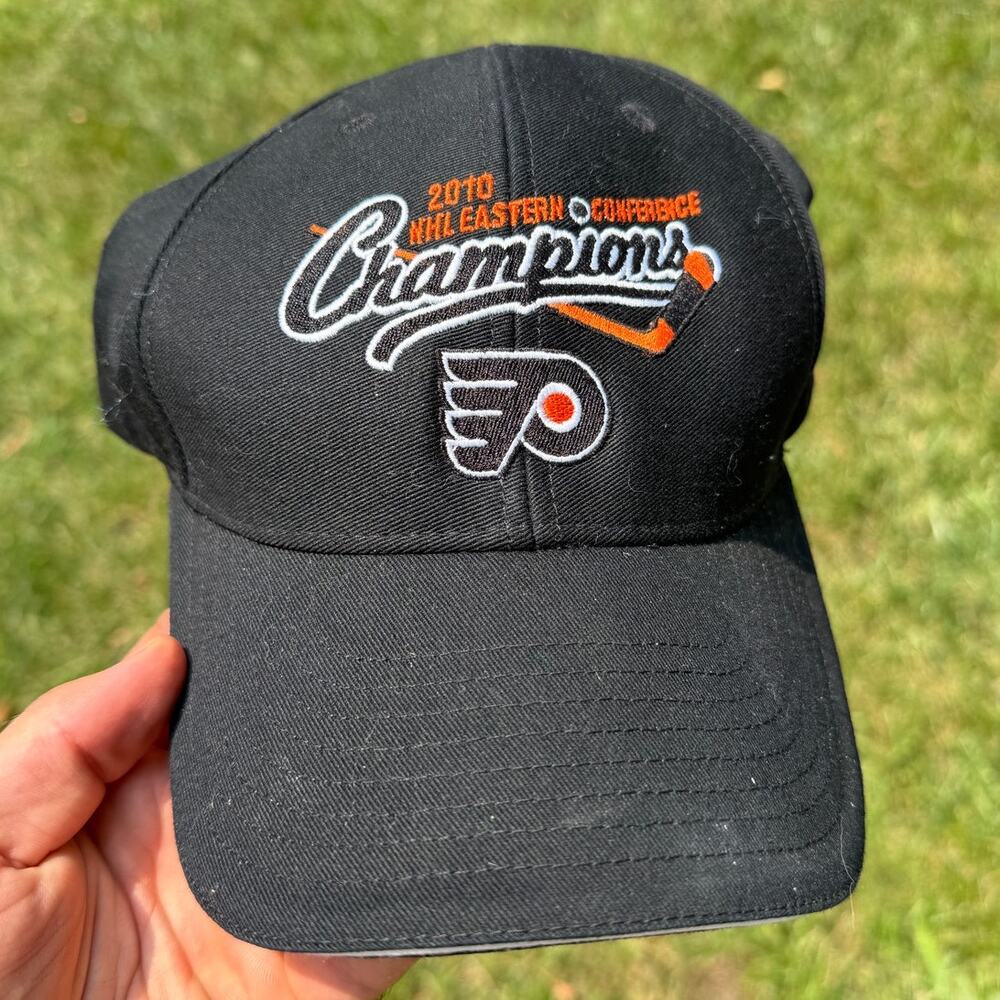 2010 conference champions philadelphia flyers hat hockey reebok